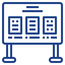 Tableau d'affichage des offres d'emploi partenaires