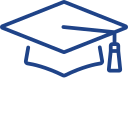 Chapeau de remise des diplômes, conseil et orientation